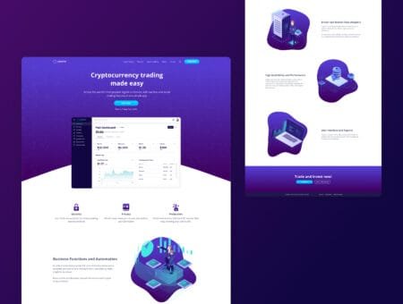 Cryptix - Crypto landing page - Image 2