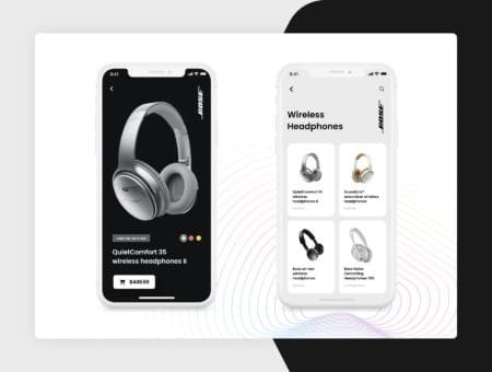 Headphones mobile app